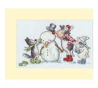 Bothy Threads Counted Cross Stitch Card Kit - Hat, Scarf. Gloves!