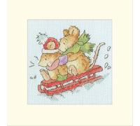 Bothy Threads Counted Cross Stitch Card Kit - Hold Tight
