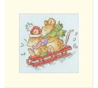 Bothy Threads Counted Cross Stitch Card Kit - Hold Tight