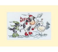 Bothy Threads Counted Cross Stitch Christmas Kit - Almost, Nearly, Whoopsie!