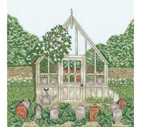 Bothy Threads Counted Cross Stitch Kit - A Country Estate Greenhouse