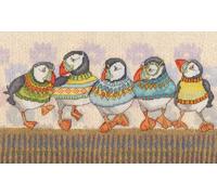 Bothy Threads Counted Cross Stitch Kit - A Fair Isle Flock