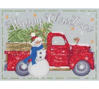 Bothy Threads Counted Cross Stitch Kit - Christmas Tree Farm