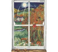 Bothy Threads Counted Cross Stitch Kit - Conker Window
