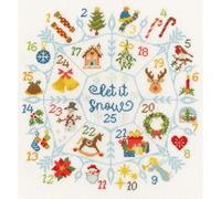 Bothy Threads Counted Cross Stitch Kit - Countdown to Christmas