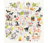 Bothy Threads Counted Cross Stitch Kit - Countdown to Halloween