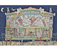 Bothy Threads Counted Cross Stitch Kit - Cut Thru' Ghost Train