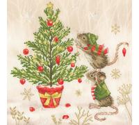 Bothy Threads Counted Cross Stitch Kit - Decorating Double Act