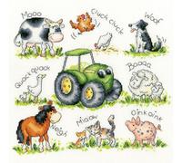 Bothy Threads Counted Cross Stitch Kit - Farmyard Friends