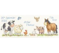 Bothy Threads Counted Cross Stitch Kit - Farmyard Welcome