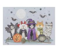 Bothy Threads Counted Cross Stitch Kit - Fiendish Felines