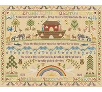 Bothy Threads Counted Cross Stitch Kit - Heirloom Noah's Ark