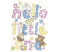 Bothy Threads Counted Cross Stitch Kit - Hello Little One
