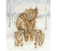 Bothy Threads Counted Cross Stitch Kit - Highland Christmas