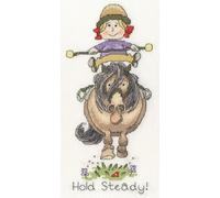 Bothy Threads Counted Cross Stitch Kit - Hold Steady!