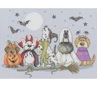 Bothy Threads Counted Cross Stitch Kit - Howling Hounds