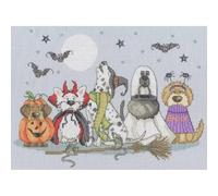 Bothy Threads Counted Cross Stitch Kit - Howling Hounds