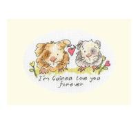 Bothy Threads Counted Cross Stitch Kit - I'm Guinea Love You Forever