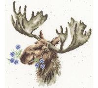 Bothy Threads Counted Cross Stitch Kit - It Moose Be Love