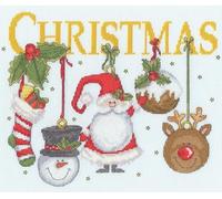 Bothy Threads Counted Cross Stitch Kit - It Must Be Christmas