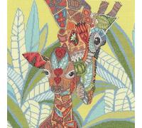 Bothy Threads Counted Cross Stitch Kit - Jewelled Giraffes