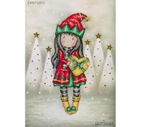 Bothy Threads Counted Cross Stitch Kit - Jingle Belle