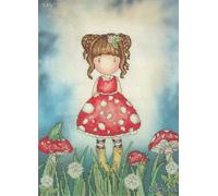 Bothy Threads Counted Cross Stitch Kit - Little Mushroom