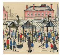 Bothy Threads Counted Cross Stitch Kit Market Scene 37x34cm XLC15