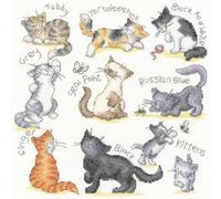 Bothy Threads Counted Cross Stitch Kit - Meow!