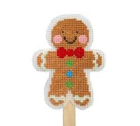 Bothy Threads Counted Cross Stitch Kit - Merry - Gingerbread