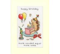 Bothy Threads Counted Cross Stitch Kit - More Candles