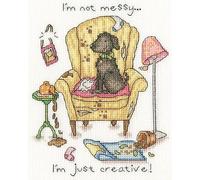 Bothy Threads Counted Cross Stitch Kit - Mucky Pup