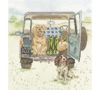 Bothy Threads Counted Cross Stitch Kit - Paws for A Picnic