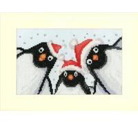 Bothy Threads Counted Cross Stitch Kit - Penguin Selfie