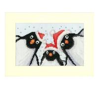 Bothy Threads Counted Cross Stitch Kit - Penguin Selfie