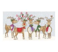 Bothy Threads Counted Cross Stitch Kit - Prancing Pals