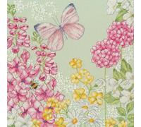 Bothy Threads Counted Cross Stitch Kit - Quartz Meadow