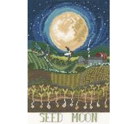 Bothy Threads Counted Cross Stitch Kit - Seed Moon