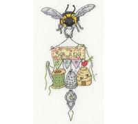 Bothy Threads Counted Cross Stitch Kit - Sewing Bee