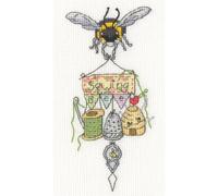 Bothy Threads Counted Cross Stitch Kit - Sewing Bee