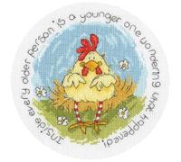 Bothy Threads Counted Cross Stitch Kit - Spring Chicken
