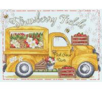 Bothy Threads Counted Cross Stitch Kit - Strawberry Fields