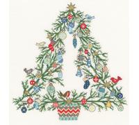 Bothy Threads Counted Cross Stitch Kit - Tree of Joy