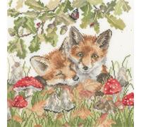 Bothy Threads Counted Cross Stitch Kit - Under The Oak Tree
