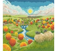 Bothy Threads Counted Cross Stitch Kit - Watching The World Go by