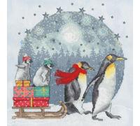 Bothy Threads Counted Cross Stitch Kit - Winter Waddle