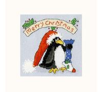 Bothy Threads Cross Stitch Card Kit - PPP Please Santa