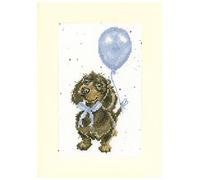 Bothy Threads Cross Stitch Card Kit - Welcome Little Sausage
