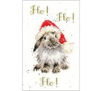 Bothy Threads Cross Stitch Christmas Card Kit - Ho! Ho! Ho!