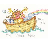 Bothy Threads Cross Stitch Kit - Baby Ark Sampler
